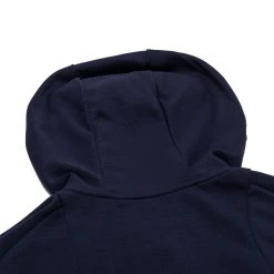 Nike France Hoodie Dri-FIT Travel FFF - Blackened Blue/Hyper Cobalt Woman -football 3495b6322f4b