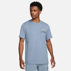 Nike Running T-Shirt Dri-FIT Trail - Ash Blue