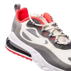 Nike Sneaker Air Max 270 React - Summit White/White/Smoke Grey -football 374b5c73499e