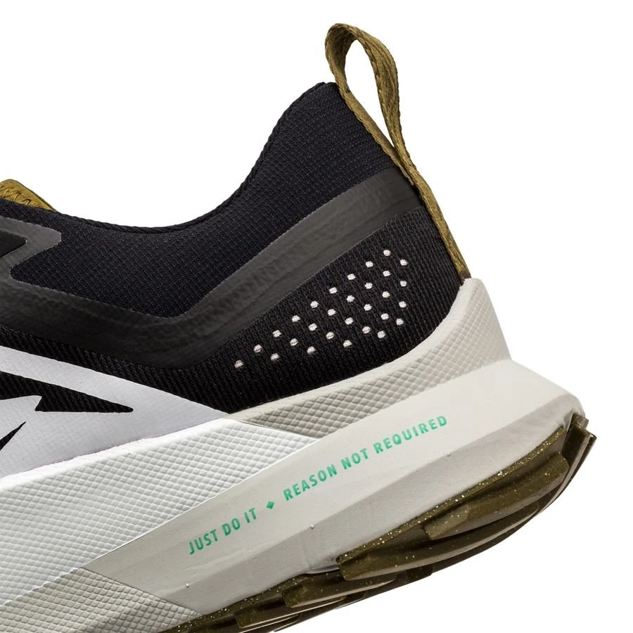 Nike Running Shoe React Pegasus Trail 4 - Black/White/Olive Flak 7 Nike Running Shoe React Pegasus Trail 4 - Black/White/Olive Flak - Image 7