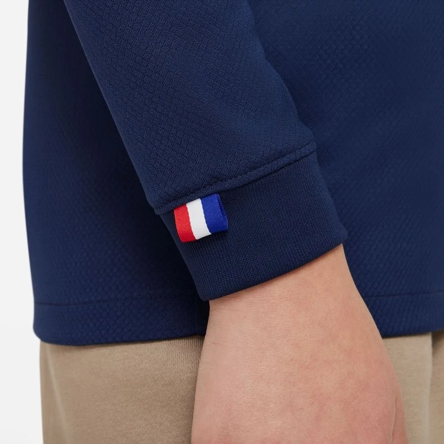 Nike France Home Shirt 2022/23 Kids Long Sleeves 5 Nike France Home Shirt 2022/23 Kids Long Sleeves - Image 5