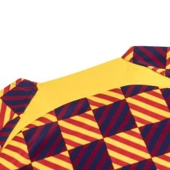 Nike Barcelona Training T-Shirt Dri-FIT Pre Match Senyera - Amarillo/White -football 387b1eb74589