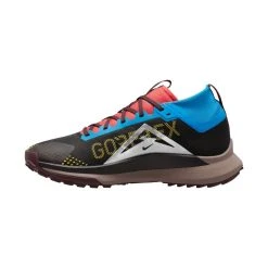 Nike Running Shoe React Pegasus Trail 4 Gore-Tex - Black/Vivid Sulfur/Light Blue -football 397fc398f545