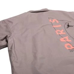 Nike Paris Saint Germain Jacket Woven Jordan X PSG - Light Brown/Black/Bright Crimson -football 39e0aba5e835