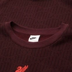 Nike Liverpool Sweatshirt NSW Club Crew - Burgundy Crush/Siren Red 13 Nike Liverpool Sweatshirt NSW Club Crew - Burgundy Crush/Siren Red -football 3a6aa69d4e0b