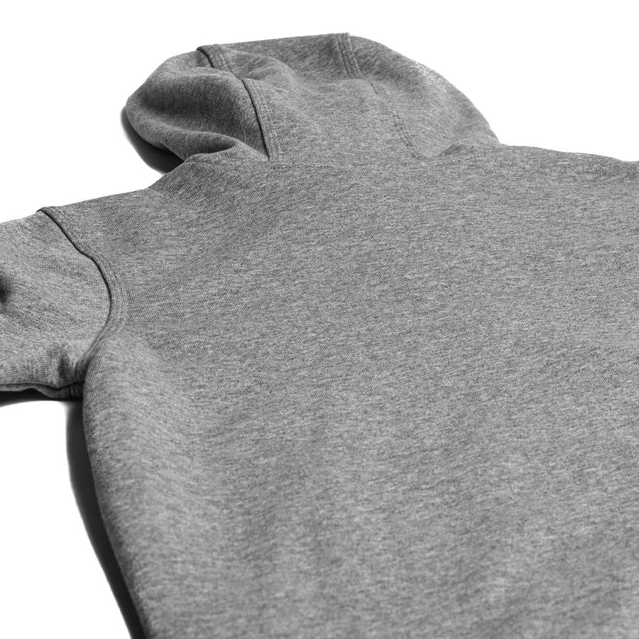 Nike Hoodie NSW Club FT FZ - Grey/White Kids 6 Nike Hoodie NSW Club FT FZ - Grey/White Kids - Image 6