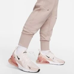 Nike Sweatpants NSW Tech Fleece Essential - Brown/Black Woman -football 3c5b9d56a3e5