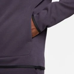 Nike Hoodie NSW Tech Fleece - Purple/Black -football 3c92ca7a2850