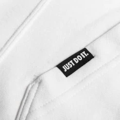 Nike Hoodie NSW Fleece JDI - White/Black -football 3d04921af4b6