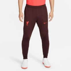 Nike Liverpool Training Trousers Dri-FIT Strike - Burgundy/Siren Red