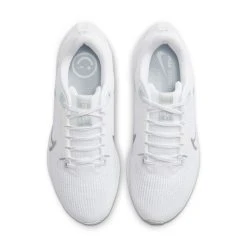 Nike Running Shoe Air Zoom Pegasus 40 - White/Metallic Silver/Pure Platinum Woman -football 3db892e18f0a