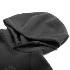 Nike Hoodie NSW Tech Fleece - Black Kids -football 3f1c45a73175