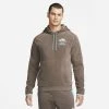 Nike Hoodie Trail Mount Blanc - Brown/Green