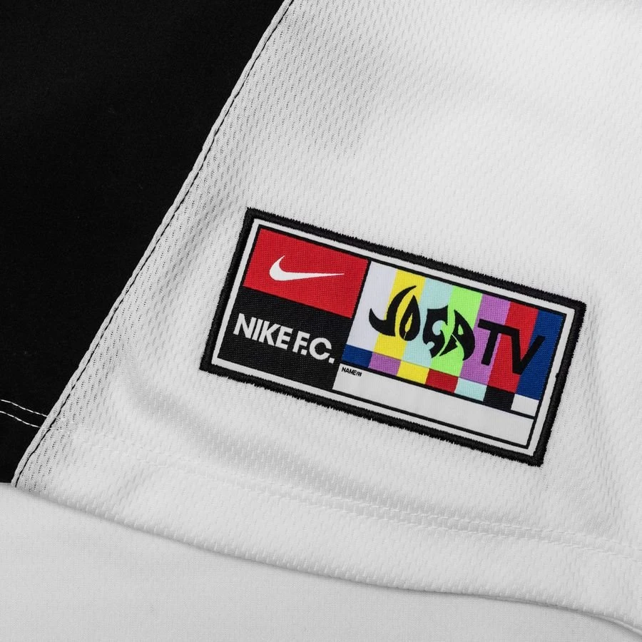 Nike F.C. Football Shirt Dri-FIT Joga Bonito - Black/White Woman 4 Nike F.C. Football Shirt Dri-FIT Joga Bonito - Black/White Woman - Image 4