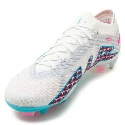 Nike Air Zoom Mercurial Vapor 15 Elite SG-PRO Anti-Clog Blast - White/Baltic Blue/Pink Blast/Indigo Haze -football 41dd654c441f