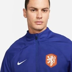 Nike Holland Tracksuit Dri-FIT Strike Woven 2022/23 - Deep Royal Blue/White -football 42e55c90d1fa