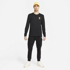Nike F.C. T-Shirt - Black Long Sleeves -football 43470071fac4