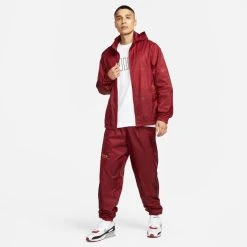 Nike Paris Saint Germain Tracksuit NSW Sport Essential Lined Woven - Team Red/Gold Suede -football 44129d44880c