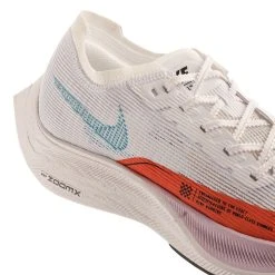 Nike Running Shoe ZoomX Vaporfly NEXT% 2 - White/Laser Blue/Orange Woman -football 4451d088f558