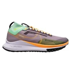 Nike Running Shoe React Pegasus Trail 4 Gore-Tex - Purple/Peach Cream/Green Woman