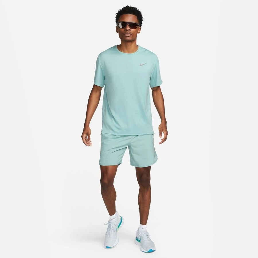 Nike Running T-Shirt Dri-FIT UV Miller - Mineral Green/Reflect Silver 5 Nike Running T-Shirt Dri-FIT UV Miller - Mineral Green/Reflect Silver - Image 5