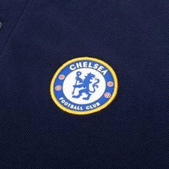 Nike Chelsea Polo NSW - College Navy/Chlorine Blue/White 10 Nike Chelsea Polo NSW - College Navy/Chlorine Blue/White -football 49e44b892073