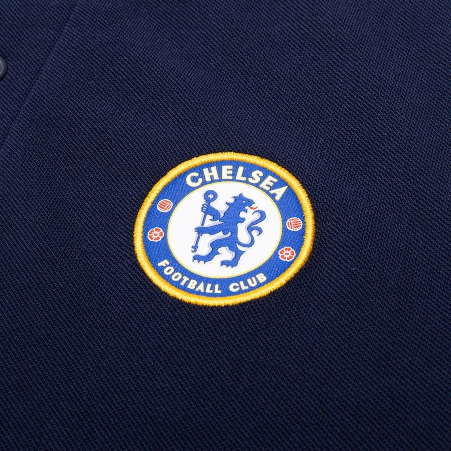 Nike Chelsea Polo NSW - College Navy/Chlorine Blue/White 3 Nike Chelsea Polo NSW - College Navy/Chlorine Blue/White - Image 3