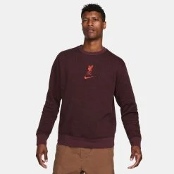 Nike Liverpool Sweatshirt NSW Club Crew - Burgundy Crush/Siren Red 15 Nike Liverpool Sweatshirt NSW Club Crew - Burgundy Crush/Siren Red -football 49f68873d95e
