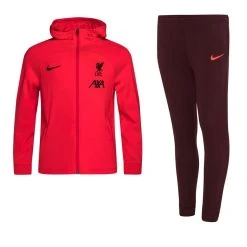 Nike Liverpool Tracksuit Dri-FIT Strike - Siren Red/Burgundy Kids