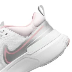 Nike Running Shoe React Miler 2 - White/Pink Woman -football 4cf5a5b1aa84