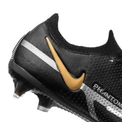 Nike Phantom GT 2 Elite FG Shadow - Black/Metallic Dark Grey/Metallic Gold -football 4d4bc2c97032