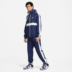 Nike Tracksuit NSW Club Woven - Midnight Navy/White 15 Nike Tracksuit NSW Club Woven - Midnight Navy/White -football 4de1c9076113