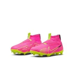 Nike Air Zoom Mercurial Superfly 9 Pro FG Luminous - Pink Blast/Volt/Gridiron Kids -football 4e69cc68f066