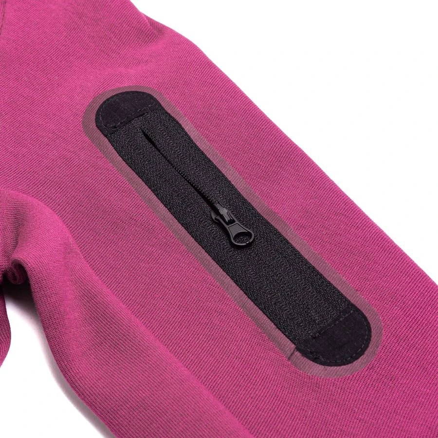Nike Hoodie NSW Tech Fleece - Burgundy/Black Kids 6 Nike Hoodie NSW Tech Fleece - Burgundy/Black Kids - Image 6