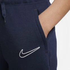 Nike Barcelona Training Trousers Dri-FIT Fleece - Obsidian/Blue/Pale Ivory Kids -football 4ff976498f67