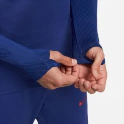 Nike Barcelona Training Shirt Dri-FIT Strike Drill Senyera - Deep Royal Blue/Noble Red -football 4ffc8a056b7c