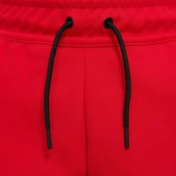 Nike Sweatpants NSW Tech Fleece - University Red/Black Kids -football 50529b260b65
