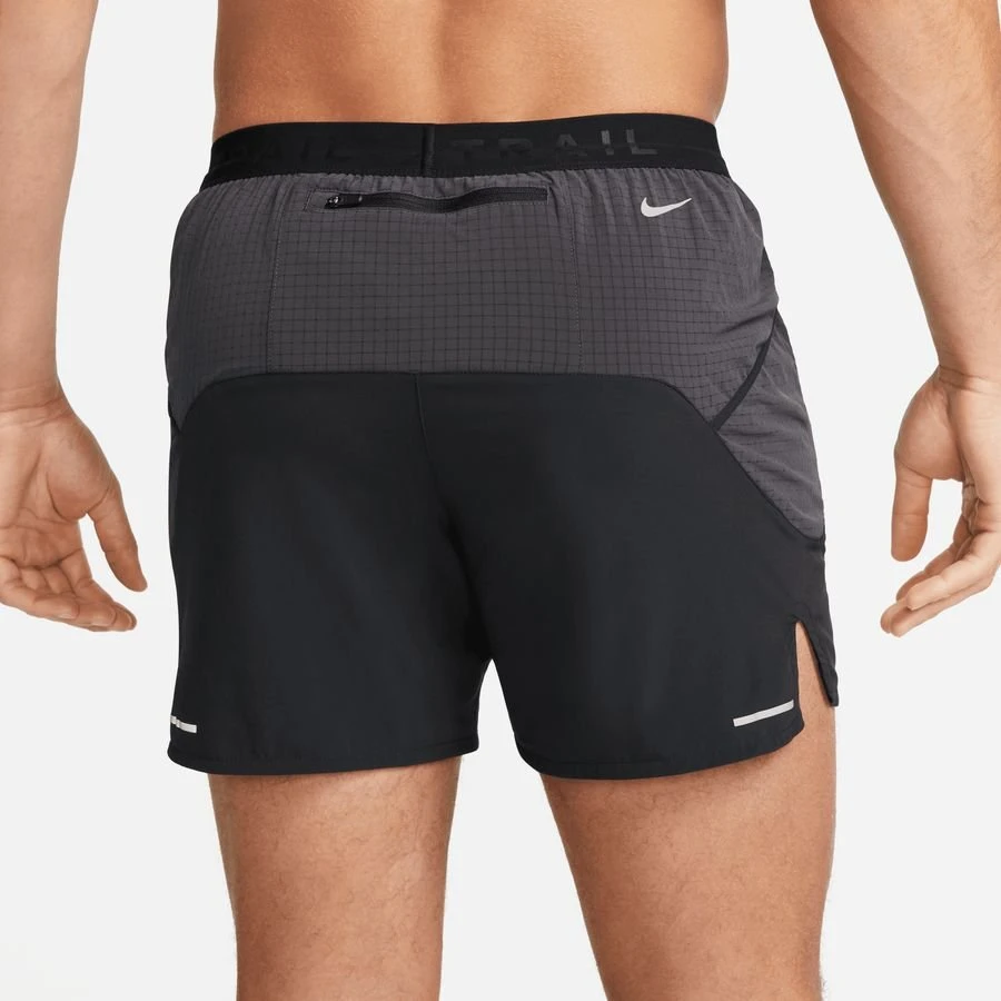 Nike Running Shorts Dri-FIT Second Sunrise 5'' Brief - Black/Smoke Grey/White 4 Nike Running Shorts Dri-FIT Second Sunrise 5'' Brief - Black/Smoke Grey/White - Image 4