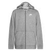 Nike Hoodie NSW Club FT FZ - Grey/White Kids