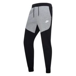 Nike Sweatpants NSW Tech Fleece - Black/Grey Heather/White