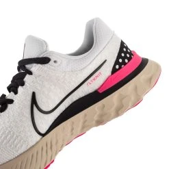 Nike Running Shoe React Infinity Run FK 3 - White/Black/Hyper Pink -football 5453c85ee459