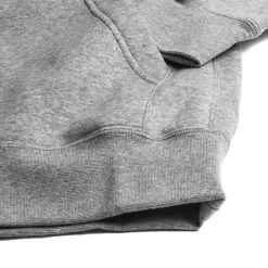 Nike Hoodie NSW Club - Dark Grey Heather/Matte Silver/White -football 54e1c85a092a