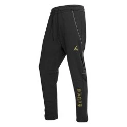 Nike Paris Saint Germain Fleece Pants Jordan X PSG - Black/Tour Yellow