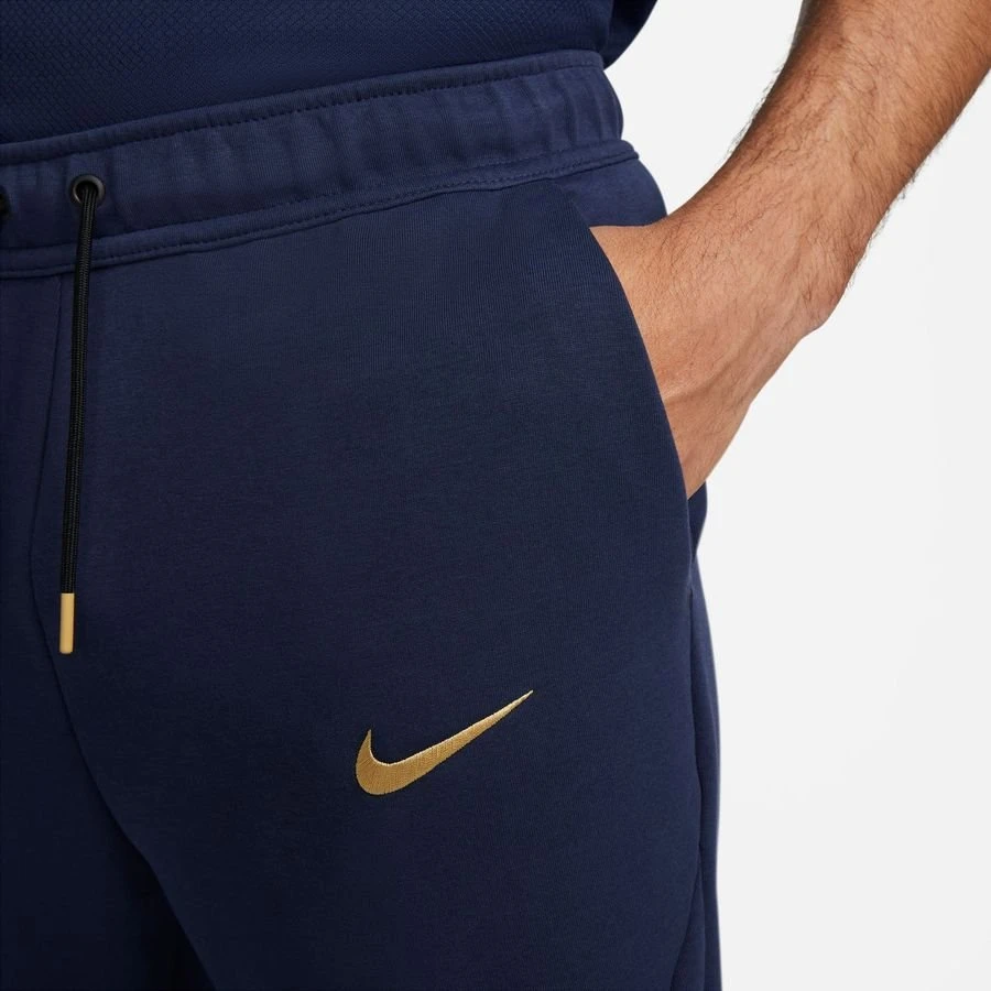 Nike France Training Set NSW Tech Fleece - Navy/Blue/Gold 7 Nike France Training Set NSW Tech Fleece - Navy/Blue/Gold - Image 7