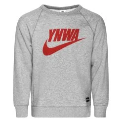 Nike Liverpool Sweatshirt NSW Heritage SB - Heather/Rush Red