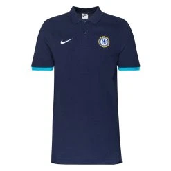 Nike Chelsea Polo NSW - College Navy/Chlorine Blue/White