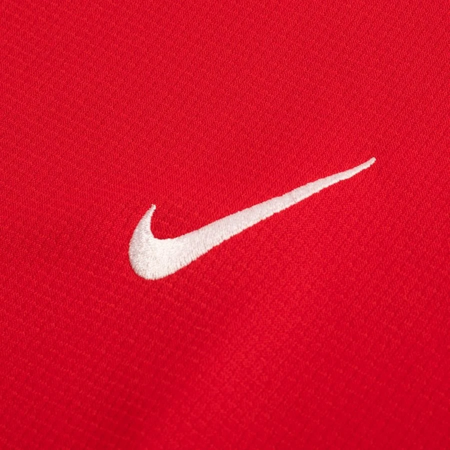 Nike Playershirt Tiempo Premier II - University Red/White Woman 2 Nike Playershirt Tiempo Premier II - University Red/White Woman - Image 2