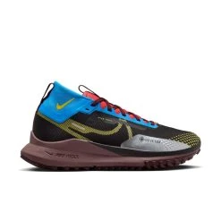 Nike Running Shoe React Pegasus Trail 4 Gore-Tex - Black/Vivid Sulfur/Photo Blue Woman
