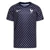 Nike France Training T-Shirt Dri-FIT Women's EURO 2022 - Blackened Blue/White Kids