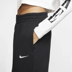 Nike Sweatpants NSW Essential - Black/White Woman -football 5e22d71d609e